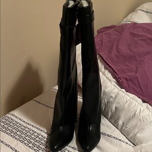 Forever 21 Black Over the Knee Boots